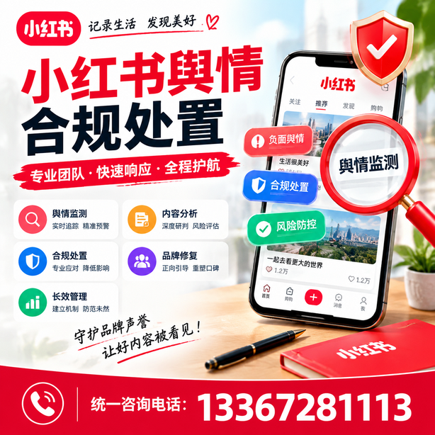 杭州小红书舆情合规处置